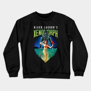 xenomorph lagoon Crewneck Sweatshirt